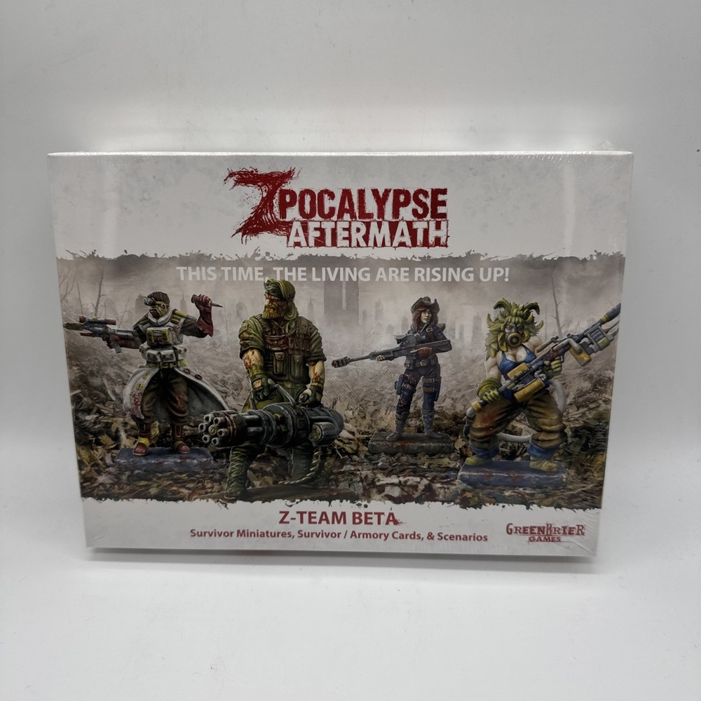 Greenbrier Boardgame Aftermath Z-Team Beta SW (New)